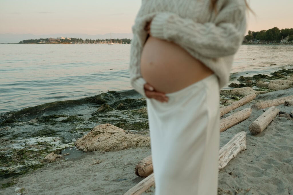 oak bay beach photography session